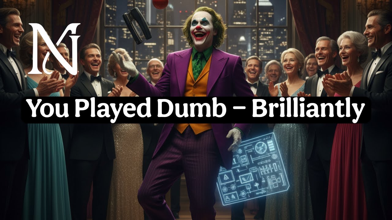 YOU LET 'EM THINK YOU WERE A F*CKIN' JOKE... TILL YOU FLIPPED THE DAMN TABLE 🃏💥🖕