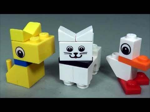 How to Build LEGO Animals - YouTube