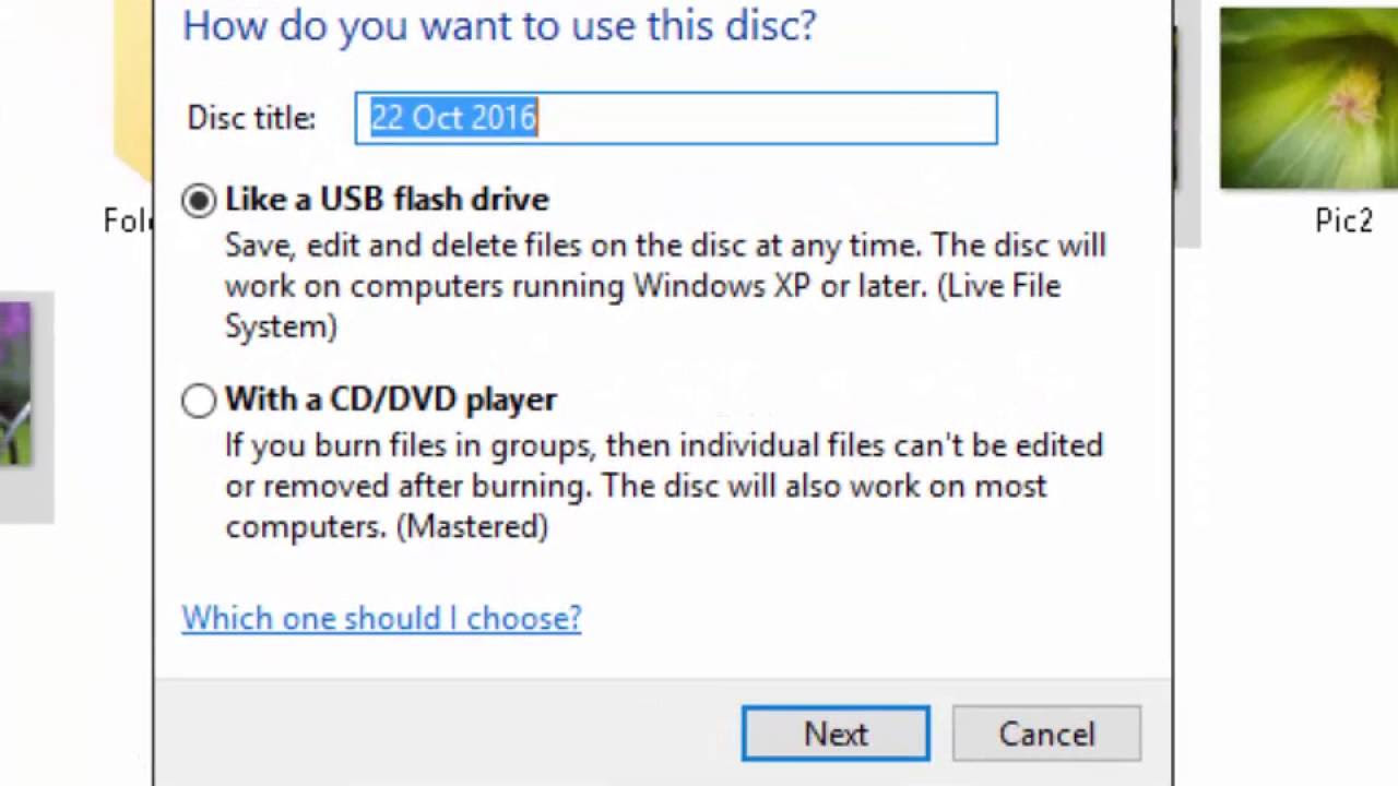 Update New How to Burn Photos to a CD or DVD in Windows 10