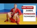 Illegal actions and techniques in sambo and combat sambo. Sambo rules FIAS \ sambo academy