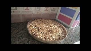 حصريا طارط - tarte  بالتفاح و الفواكه الجافة