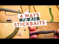 Soft Plastic Worms: The 4 Best Ways To Rig Any Stick Bait!