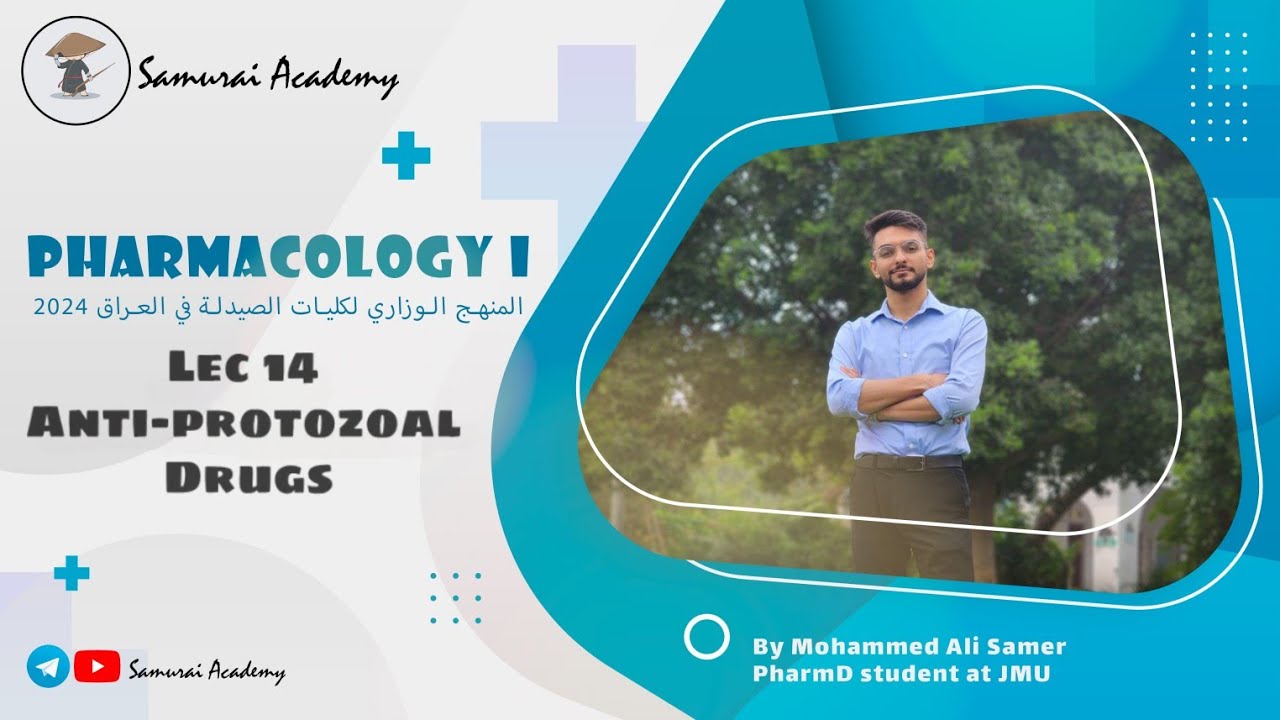 Pharmacology I : ANTI-PROTOZOAL DRUGS