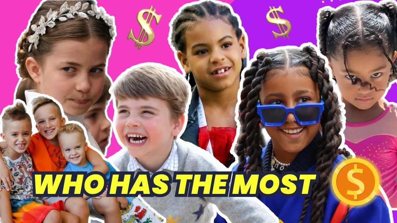 Top 8 RICHEST KIDS in the world 2023, all under age of 13 💵💰 