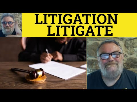 Video: Vad menar en irriterande rättstvist?