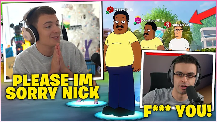 NICK EH 30 SWEARS After CLIX Accidentally Says THIS on Stream! (Fortnite Moments)