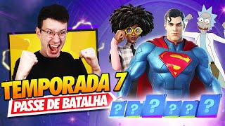 PASSE DE BATALHA COMPLETO DA TEMPORADA 7 CAPÍTULO 2 - FORTNITE