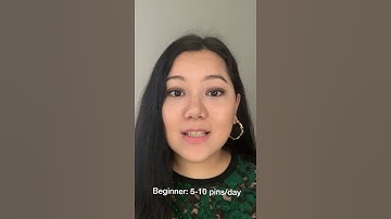 How Many Pins To Share On Pinterest Every Day? #Shorts