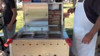 Hot Dog Cart Setup Instructions - Steam Pans