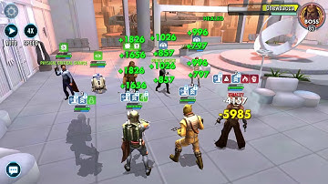Swgoh: 7 Star OG Chewie unlock! “Who’s the Bossk now Chewie?”