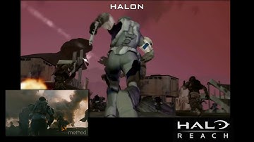 Halo Reach Deliver Hope Commercial Previs (Concept to Final) | Halon Entertainment