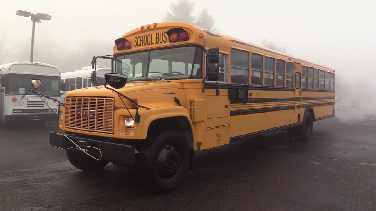 2001 Gmc Bluebird 72 Passenger Conventional School Bus B12424