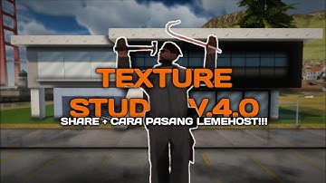 SHARE GM TEXTURE STUDIO V.4.0 / GM MAPPING + CARA PASANG LEMEHOST!!! GTA SAMP