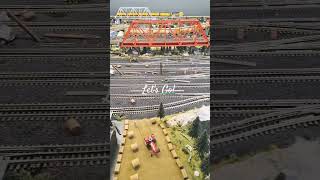Highly Detailed Model Train Layout #modelrailway