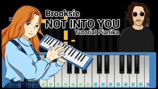 Brooksie - Not Into You (Pianika/Melodica Tutorial) screenshot 1