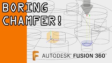 Fusion 360 Chamfer Tip: Bore with Expression!  FF76
