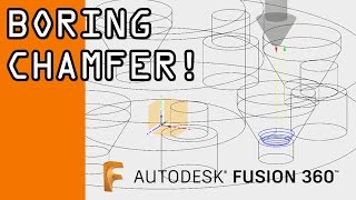 Fusion 360 Chamfer Tip: Bore with Expression!  FF76