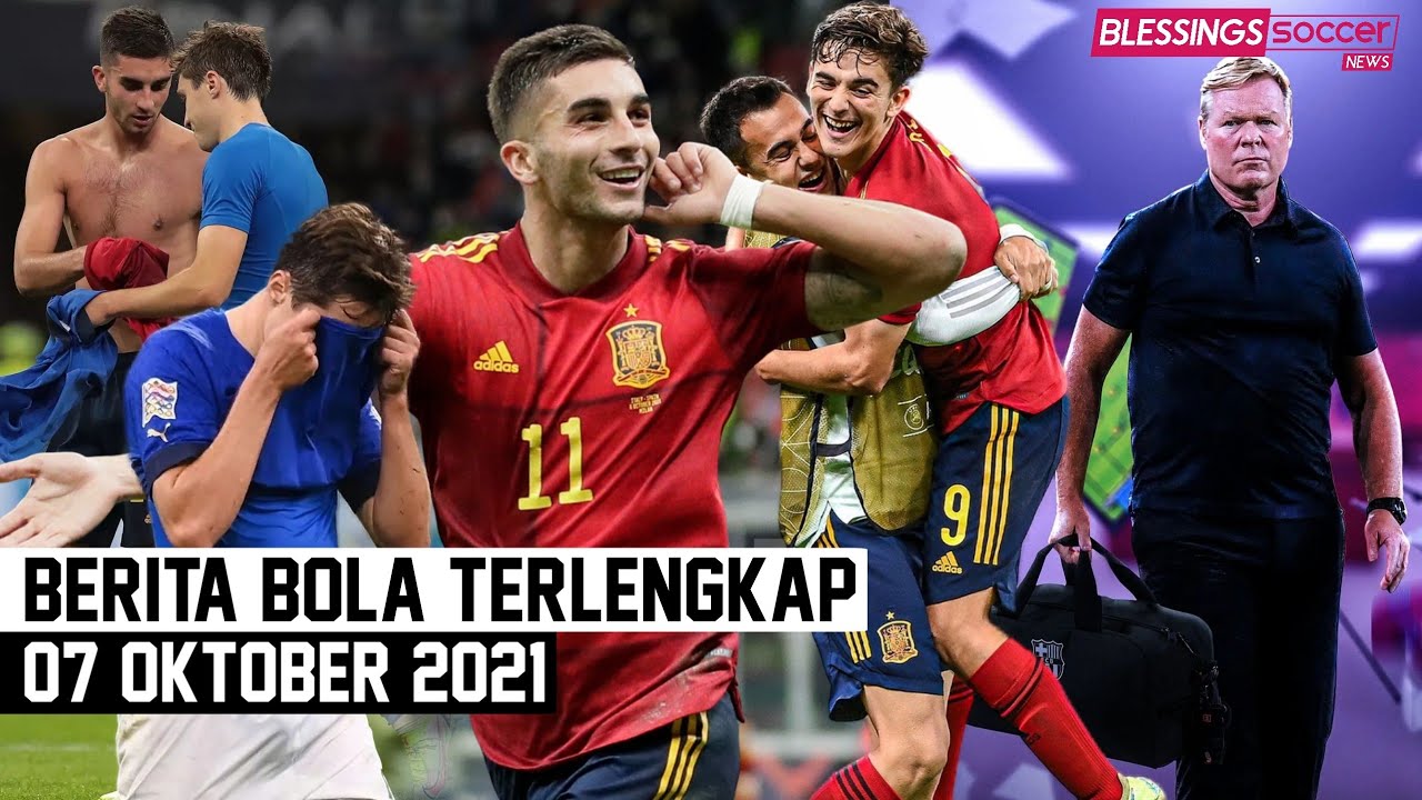 Spanyol ke Final Nations League👏Gavi Pecah Rekor, Unbeaten Italia Terhenti🧐Pecat Koeman Barca Merugi
