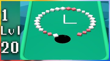 Color Hole 3D - Gameplay Walkthrough - Levels 1-20