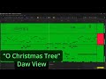 "O Christmas Tree" except it's ridiculous jazz fusion