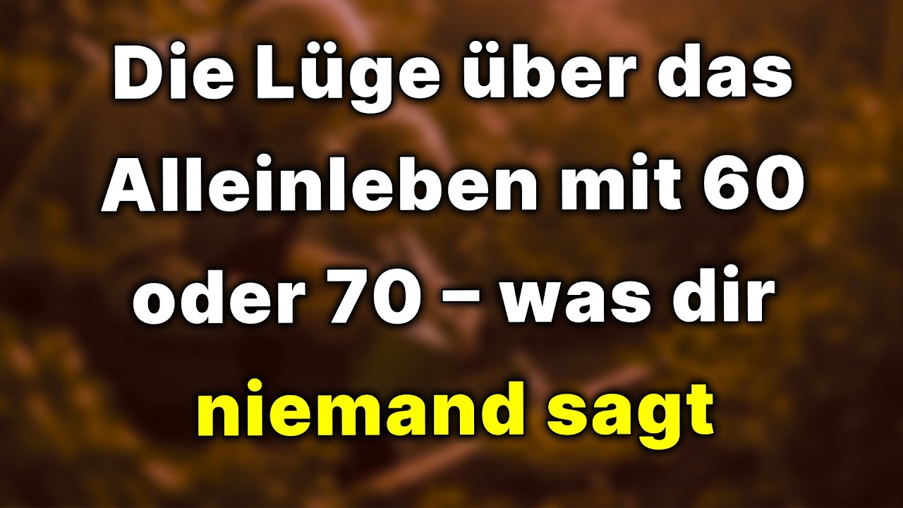 Allein leben mit 70, 80 und darüber hinaus: 5 entscheidende Ratschläge – was dir niemand sagt