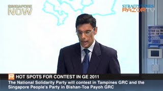 Hot spots for contest in GE 2011