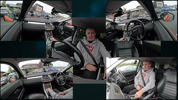 How to operate the assisted parking system in a 2016 Range Rover Evoque