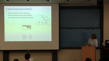 CS224D Lecture 10 - Lectures from 2015