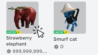 smurf cat or strawberry elephant?