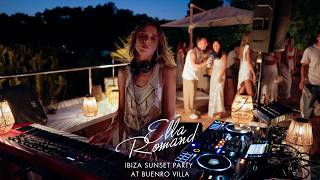 Live Organic & Afro House Set 🌴 Ibiza Villa Party with Ella Romand 🎹