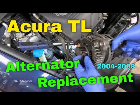 Acura Tl Alternator Replacement (2004-2008)