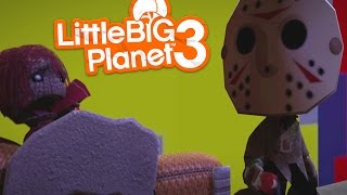 LittleBIGPlanet 3 - Jeff the Killer, Star Trek and Friday the 13th!!! [Playstation 4]