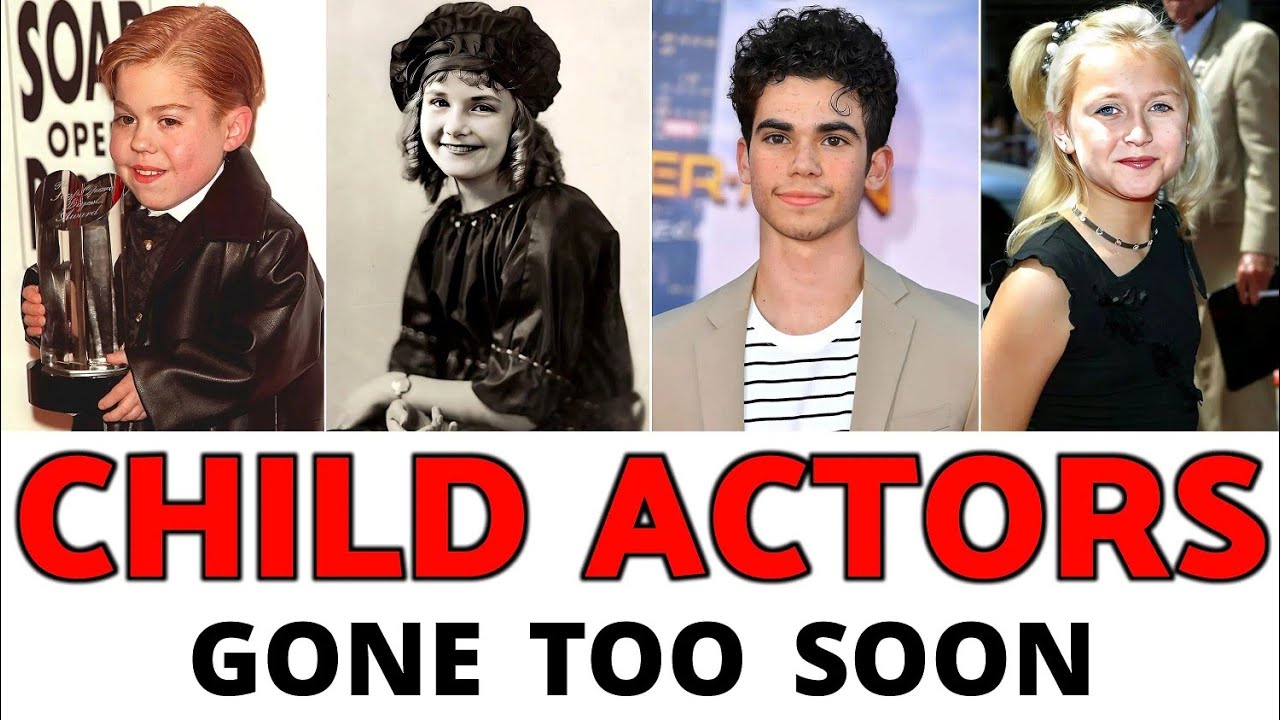 30 Child Stars Gone Too Soon Tribute Obituary celebritydeaths