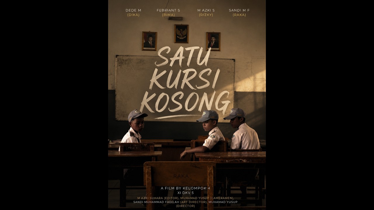 Watch Film Pendek 2026 | Satu Kursi Kosong | DKV 5 SMKN 10 Garut on YouTube Watch Film Pendek 2026 | Satu Kursi Kosong | DKV 5 SMKN 10 Garut on YouTube