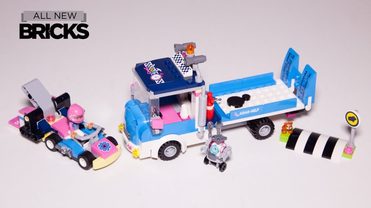 lego friends service & care truck 41348