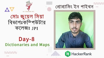 HackerRank Day 8: Dictionaries and Maps | 30 days of code python in Bangla