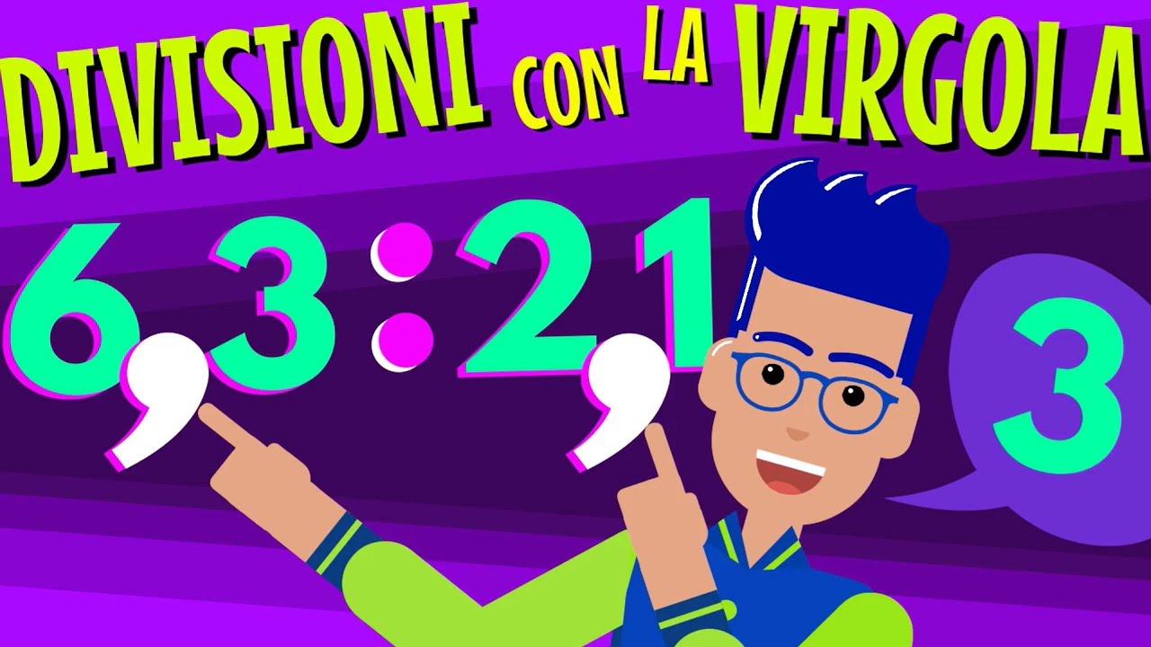 DIVISIONI con la VIRGOLA ! Tutti i casi di DIVISIONE tra NUMERI
