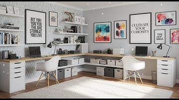 Home Office Decor Ideas That Inspire Focus & Creativity  Transform Your Workspace in Style
