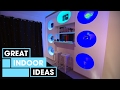 Futuristic Man-Cave Makeover | Indoor | Great Home Ideas