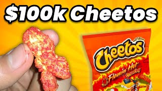 These Cheetos are selling for thousands of dollars
Your next bag of Cheetos could make you $100,000. These Cheetos are selling for thousands of dollars