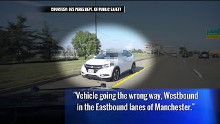 Des Peres police Wrong-way driver traveled more than two miles on Manchester Road