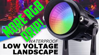 MORE RGB DRIP! Sunvie RGBW 12V Landscape Lights Review