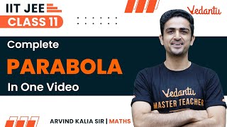 Parabola Class 11 | One Shot | JEE 2024 | IIT JEE | Arvind Kalia Sir | @JEEVedantu