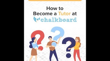 Chalkboard Video Tutorial for Tutors