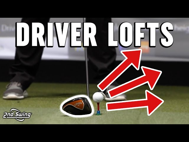 What Are The Degree Loft Of Golf Clubs?