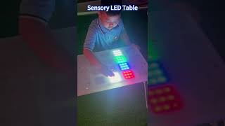 Interactive LED Sensory Game Table for Kids | Touch Light Play &amp; Learning Experience