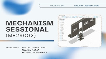 Mechanism Sessional (ME29002) | Assignment-5 | Railway Ladder System | 2025-26