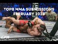 TOP-8 MMA SUBMISSIONS (February 2020)