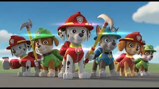 Paw Patrol Hazard Heroes Fire Rescue Team Kids Baby Song