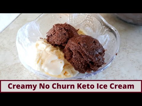 Sugar Free/Keto Ice Cream THAT STAYS SCOOPABLE  No Machine Needed (Dairy Free Options)